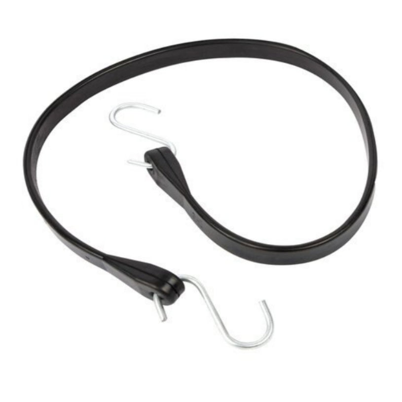 Rubber Tarp Straps with S Hook (50-Pack)