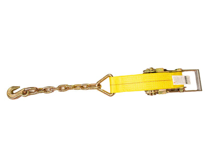 3" Ratchet Strap with Chain Anchor