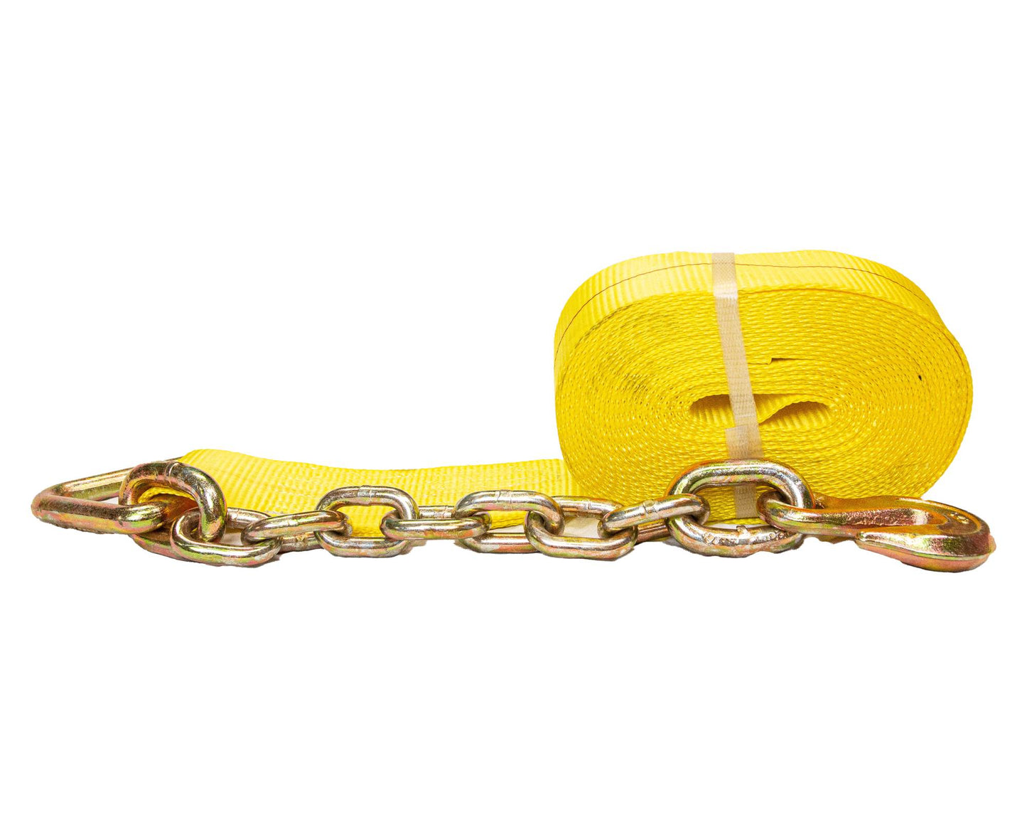 3" Winch Strap With Chain Anchor