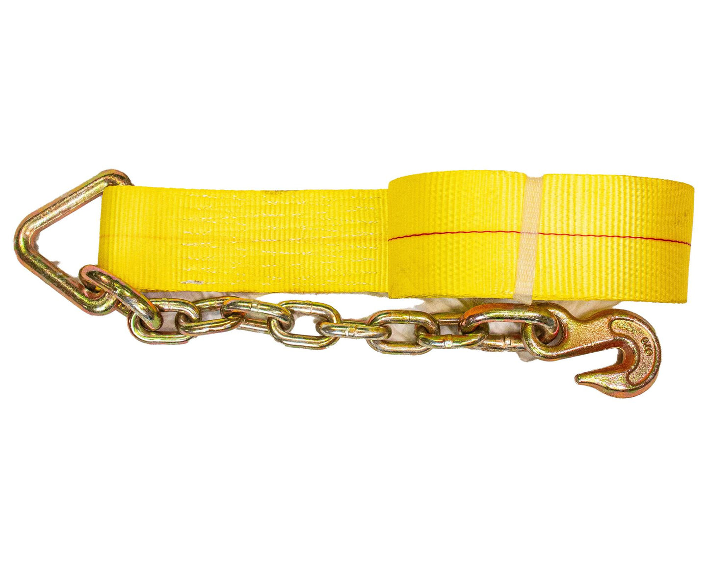3" Winch Strap With Chain Anchor